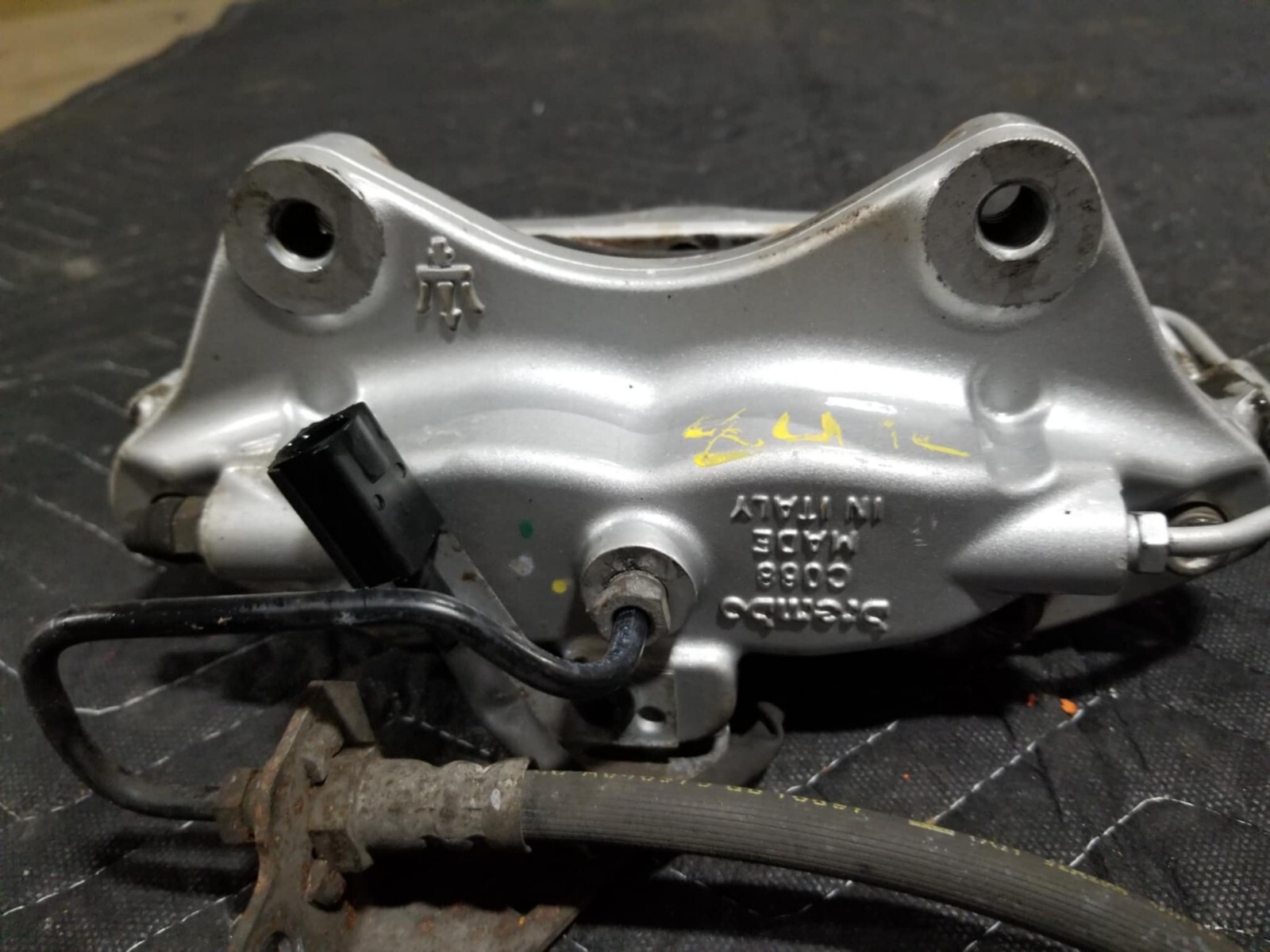 Set 2 Rear Left Right Brake Caliper Black OEM Maserati Ghibli 2015 #84