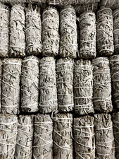 30 White Sage Smudge 4" Sticks Spiritual Use, Home & Office Negativity Removal