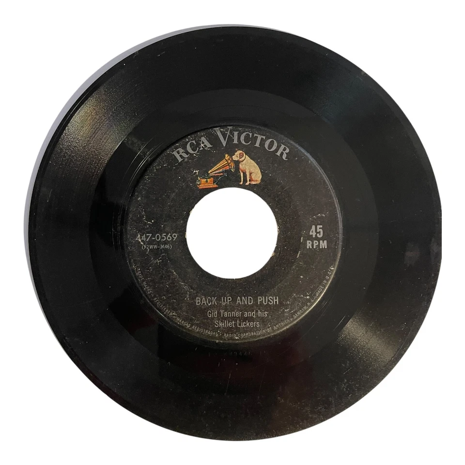 Gid Tanner And His Skillet Lickers ‎– Down Yonder 7" Vinyl RCA Victor ‎– 447-056 - Image 2 of 2