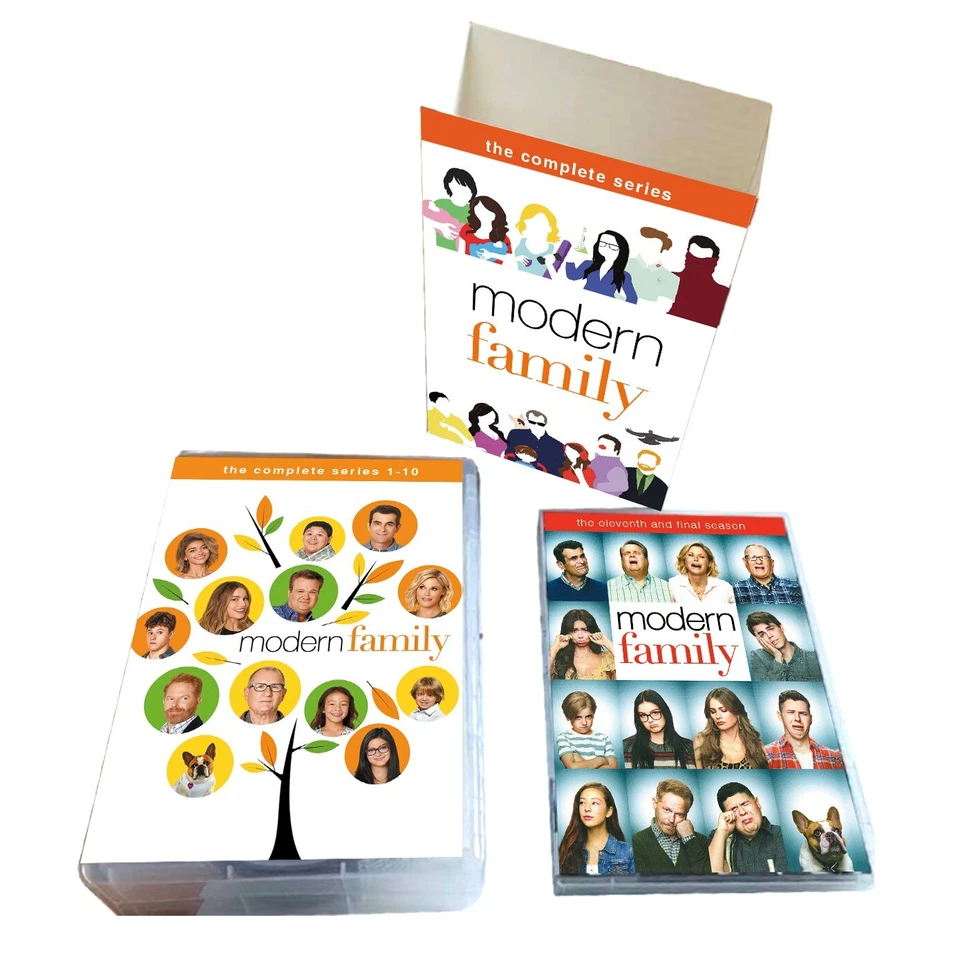 Modern Family: Complete Series Seasons 1-11 (DVD , 34-Disc Box Set) Region 1 Foto 2 de 2