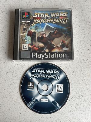 STAR WARS EPISODE 1 JEDI POWER BATTLES (English (No Ita, No Multi)) [PS1]