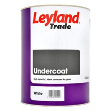 Leyland Trade Undercoat in White 5L 