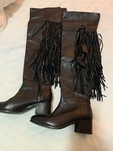 zara fringe boots