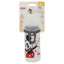 NUK Disney Mickey Mouse Active Cup 10oz BPA Free Spill Proof Sippy Cup New