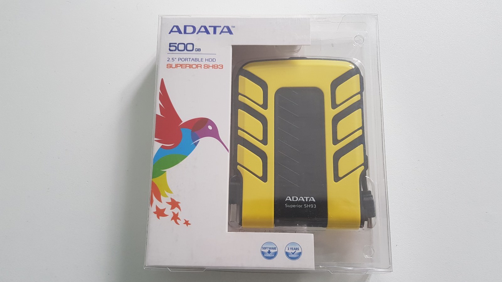 Disque dur externe ADATA SH93 : Libérez l'espace saturé de votre PC Windows