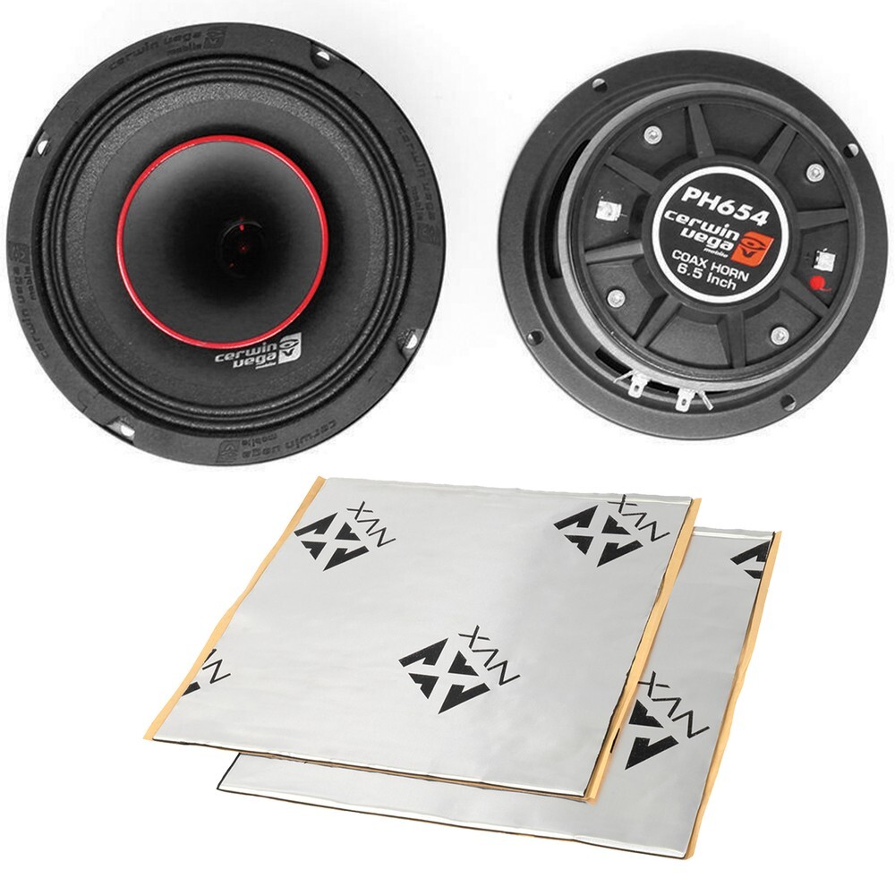 Полнодиапазонные автомобильные колонки Cerwin-Vega PH654 65 с функцией демпфирования звука 3299000₽
