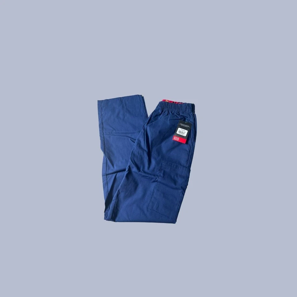 Pantalón Médico Dickies Pull-on Cintura Elástica Carga 86106 Azul Marino Dickies EDS Foto 2 de 3