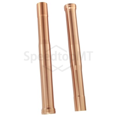 Front Fork Outer Tubes Ohlins Pipes Suspension For Triumph Daytona 675 2009-2012