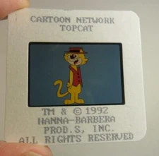 TOP CAT 1992 PUBLICITY PRESS KIT 1 COLOR SLIDE CARTOON NETWORK HANNA BARBERA