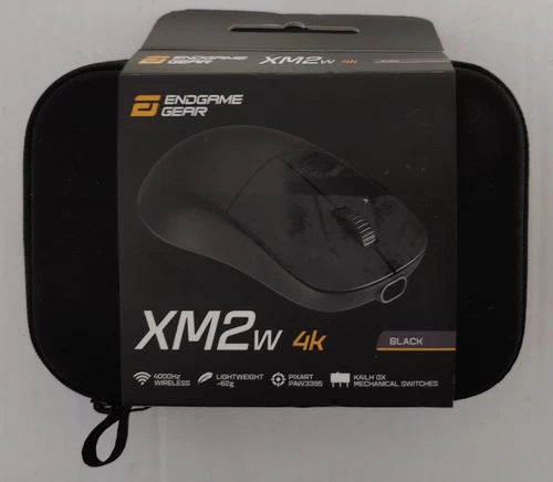 ENDGAME GEAR XM2W 4K Wireless Gaming Mouse Dark Frost New-Open Box
