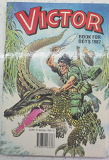 Vintage Victor  Comic Annual for Boys 1987  