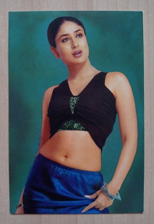 【中古】 Streets Of Bollywood Kareena Kapoor Bollywood Rare Postcard Post Card | eBay