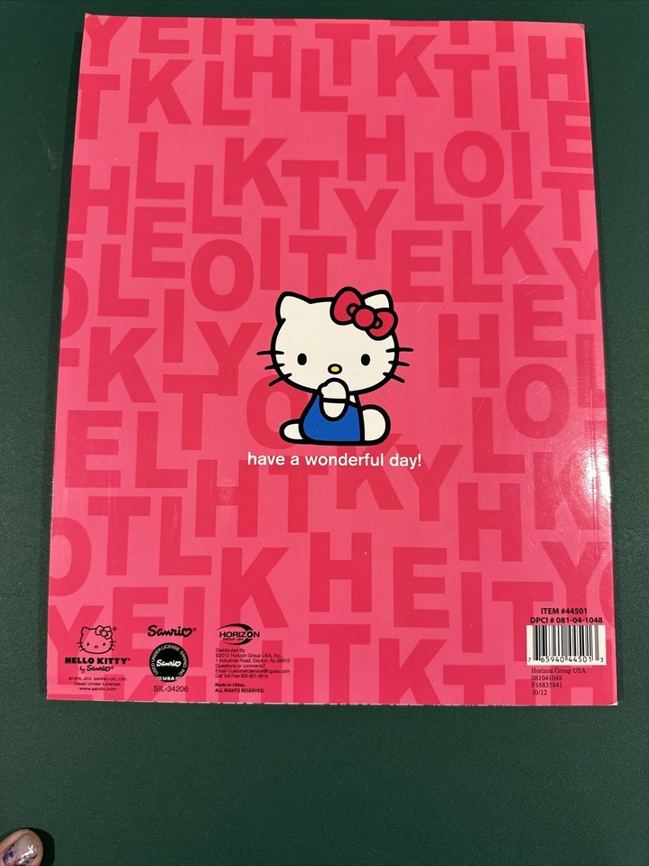 Hello Kitty Jumbo Coloring and Activity Book Including Stickers! eBay