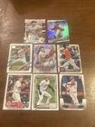 8-card Lot - Shohei Ohtani Topps & Bowman  2021 2023 Baseball Cards MVP Dodgers