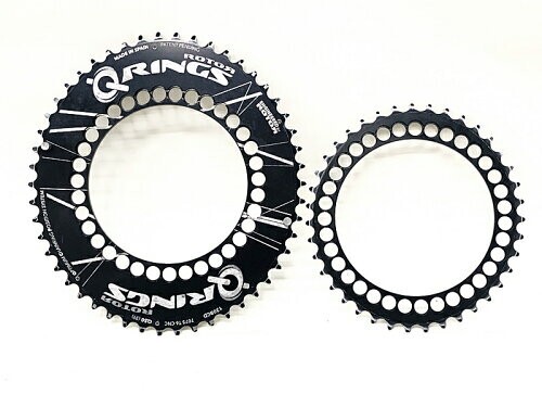 Q-RINGS チェーンリング 39T 53T 130BCD Amazon.co.jp: ロードバイククランクセット 130BCD ダブル