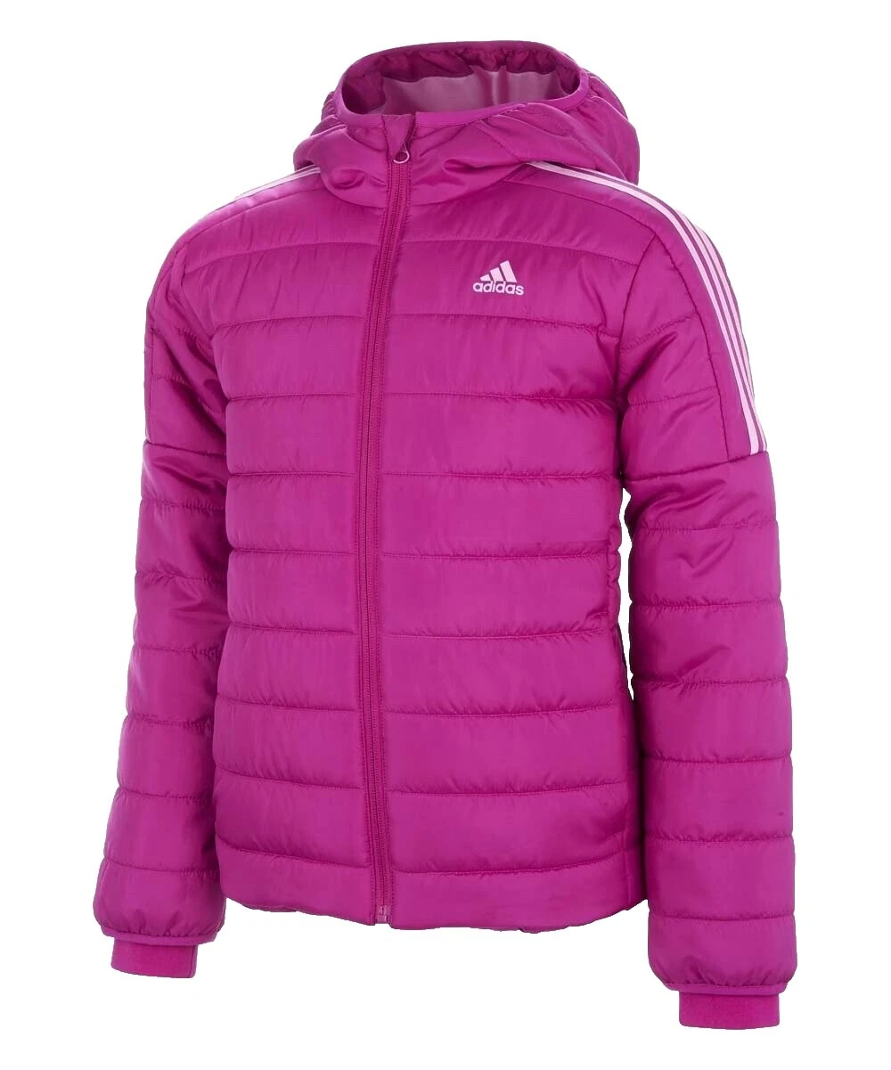 adidas Polyester Insulation Fall Outerwear for Girls