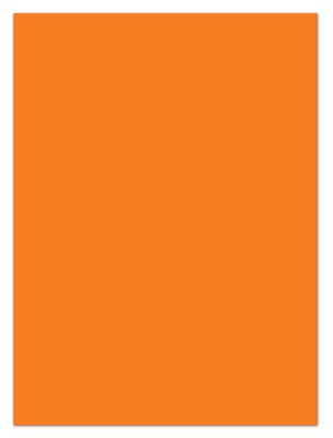 25 Blatt farbiges Briefpapier Lysco Color Paper DIN A4 Papier Lively Orange