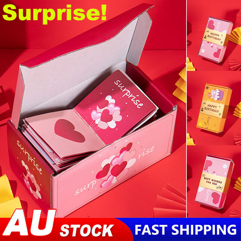 Surprise Folding Bouncing Creative Gift Box Jumping Kids Children Birthday Gift~