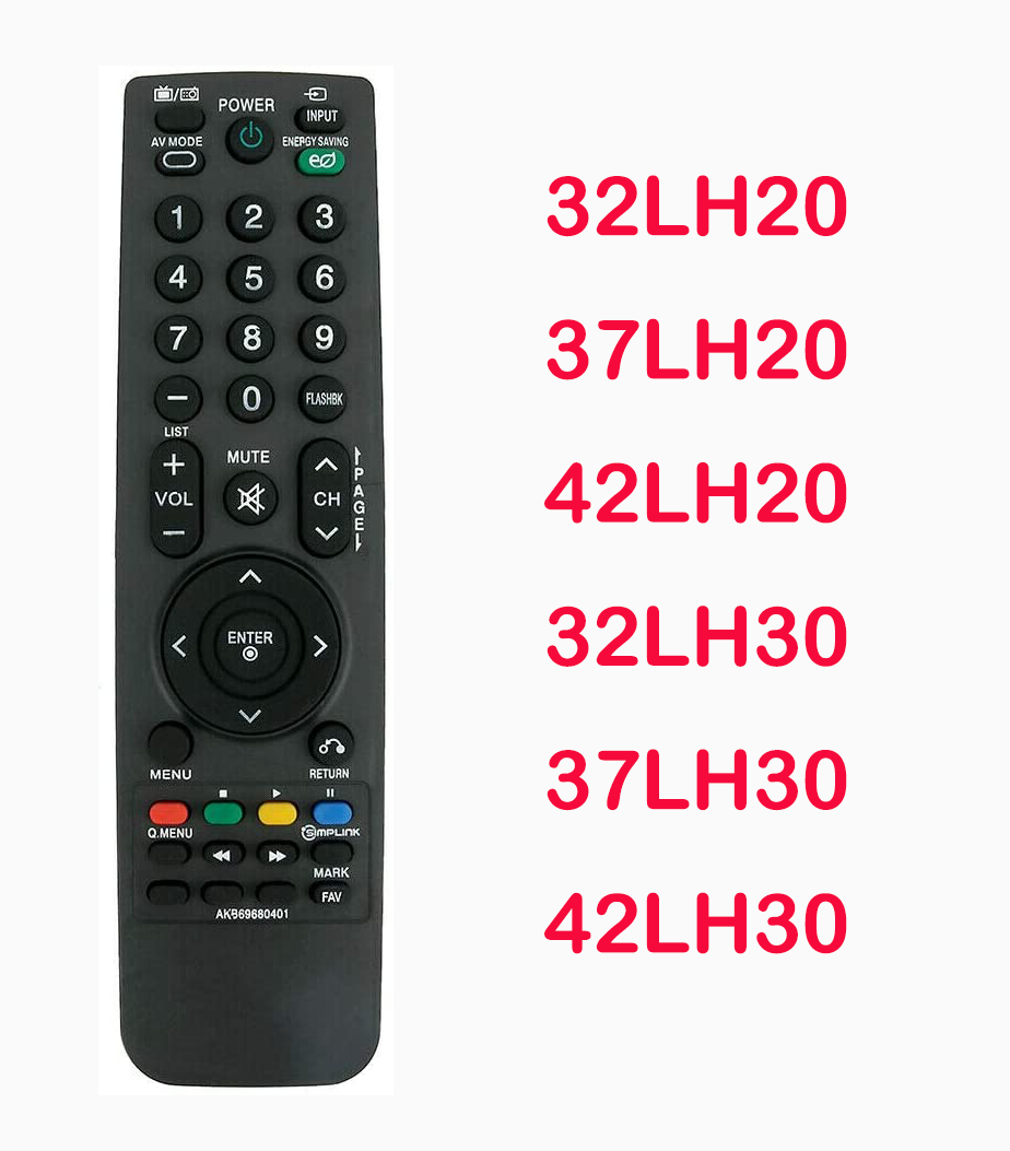 New LG TV Remote for 32LH20 37LH20 42LH20 32LH30 37LH30 42LH30