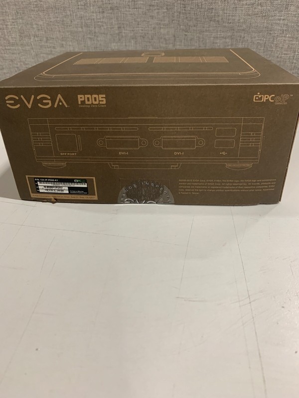 EVGA PD05 124-IP-PD05-K1 Desktop Zero Client PCoIP Remote PC System