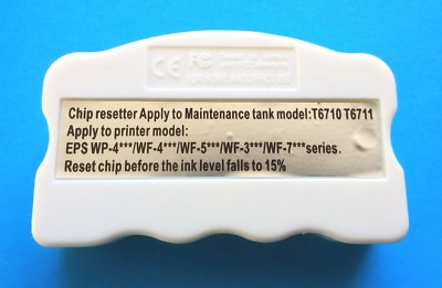 Wartungsbox Chip Resetter für Epson T6710 und T6711 Alttintensammler.