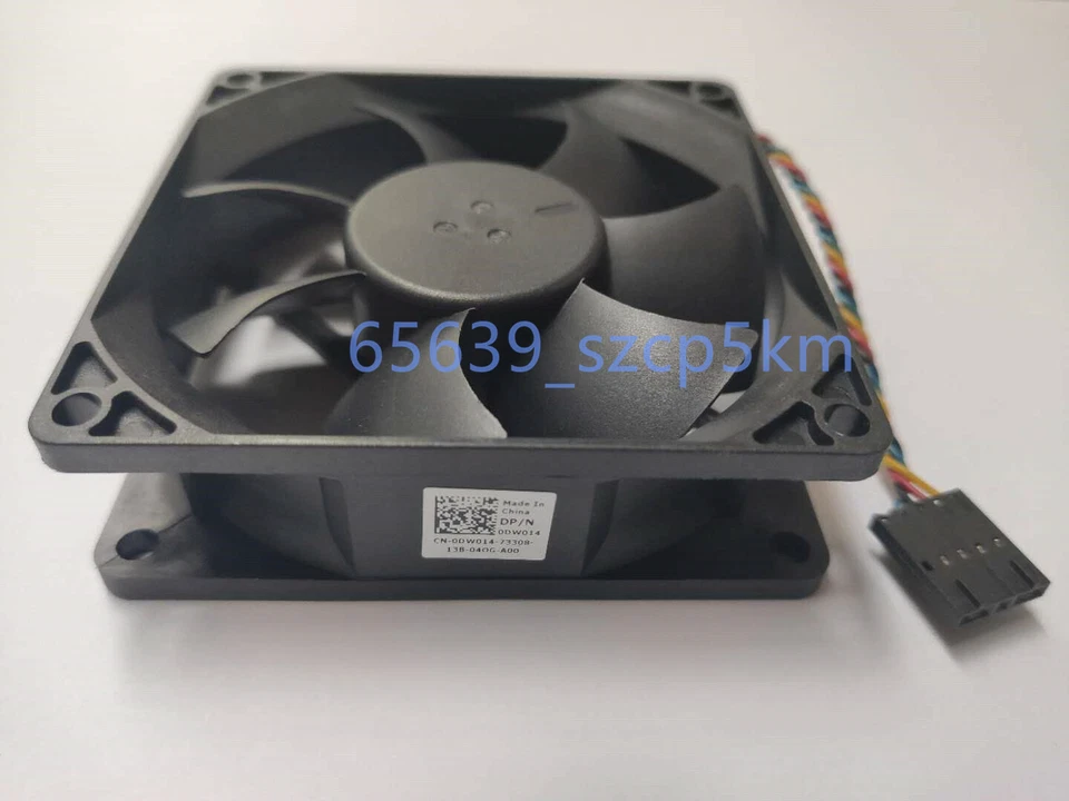 NEW FOXCONN DC Brushless PVA080G12H Fan 12V 0.6 4wire 5pin Cooling Fan - Image 3 of 4