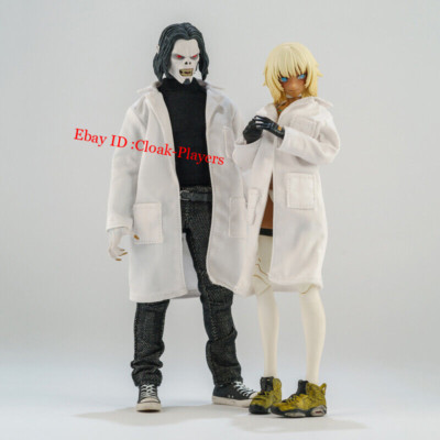 Lab Coat Figure 1/12 Scale Doctors' Lab Coats White Lab Coat for 6