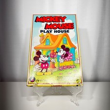 Vintage Colorforms Disney Mickey Mouse Play House Play Set 689