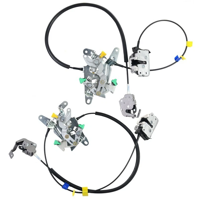 Rear Left&Right Door Latch Lock Cable Extended Cab For Ford F250 F350 Super Duty - Image 2 of 4