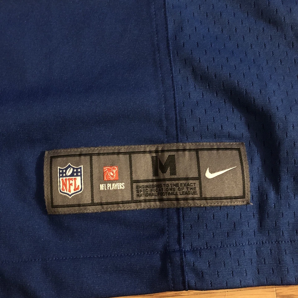 Camiseta de fútbol americano de los Indianapolis Colts Andrew Luck #12 NFL Top Nike para hombre talla M Foto 3 de 4