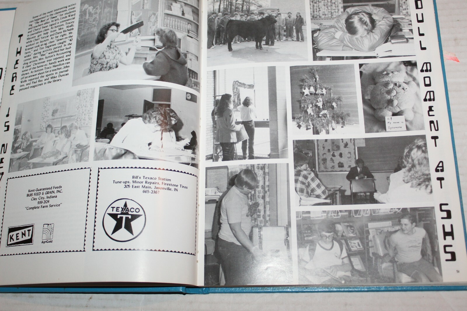 Shakamak High School Jasonville Indiana Laker Log Yearbook 1982 eBay
