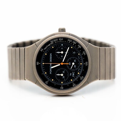 IWC Porsche Design Uhr Titan Ref: IW3732 Quarz 36mm Papiere 1994