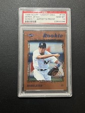 1996 Score Dugout Collection Series 1 Artist's Proof Derek Jeter PSA 10, pop 11