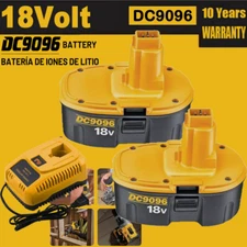 2/1PACK 18V For Dewalt 6.0AH 18 VOLT XRP DC9096 DC9098 LI-ION Battery DC9099 NEW