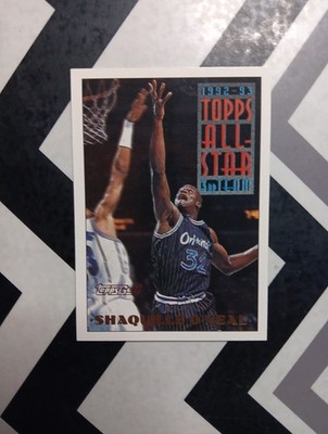 1992-93 Topps Gold Shaquille O'Neal #134 All-Star 3rd Team Magic NBA SP Shaq