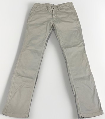 NN07 Marco Slim Fit Stretch Chinos in Egg White Men's 32X33 (Tag 32/34)