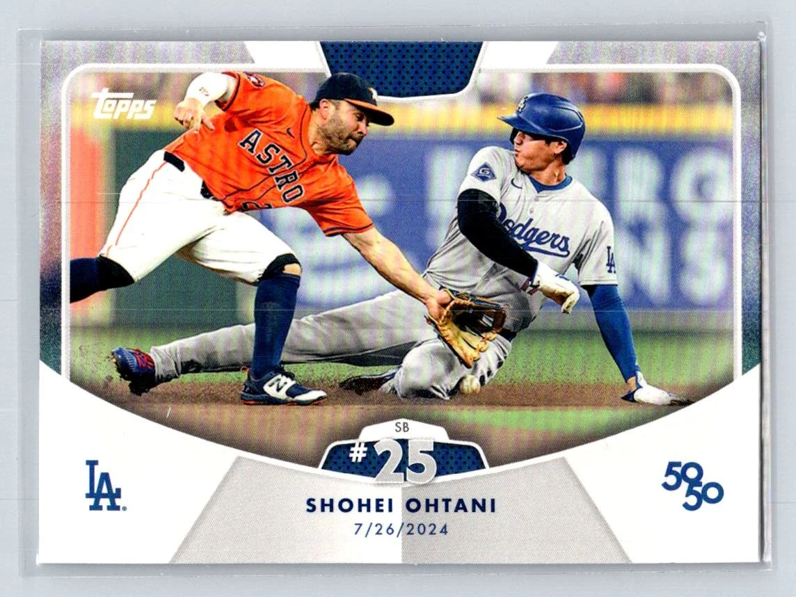 topps 大谷翔平 ohtani shohei 50/50 sp 56SB 2024 Topps 50/50: Shohei Ohtani - Shohei Ohtani #56 for sale | eBay