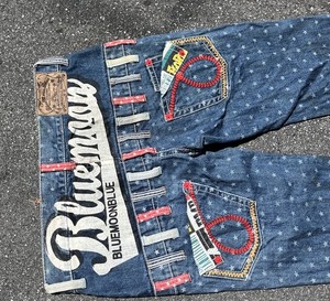 Japanese Embroidered Jeans | eBay