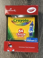 Hallmark Crayola 64 Crayon Colors Ornament 2018