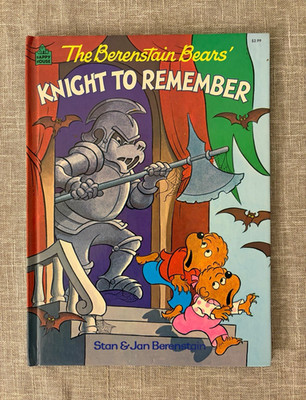 The Berenstain Bears Knight to Remember Hardcover 1986 Ages 4-8 Illustrated