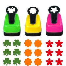 Flower Hole Punch 1 inch Flower Puncher Punches Craft Punches Set for Scrapbo...