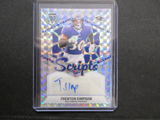 2024 PANINI MOSAIC TRENTON SIMPSON SCRIPTS #SC-TSM