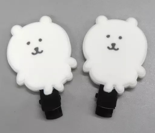 Pinza de pelo gris Parker Service Nagano Bear flocado Nagano Market edición limitada