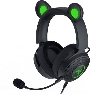 Razer Kraken Kitty Edition V2 Pro Wired RGB Gaming Headset with Interchangeable