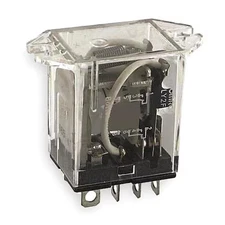 Omron Ly2f-Dc12 Relay, 8Pin, Dpdt, 10A, 12Vdc