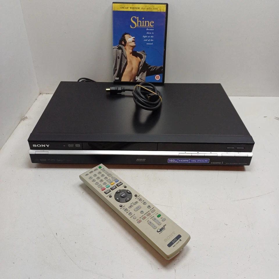 Sony RDR-HX780 HDD/DVD-Recorder +Remote TESTED HDMI 1080P Upscale Pict USB DV-in