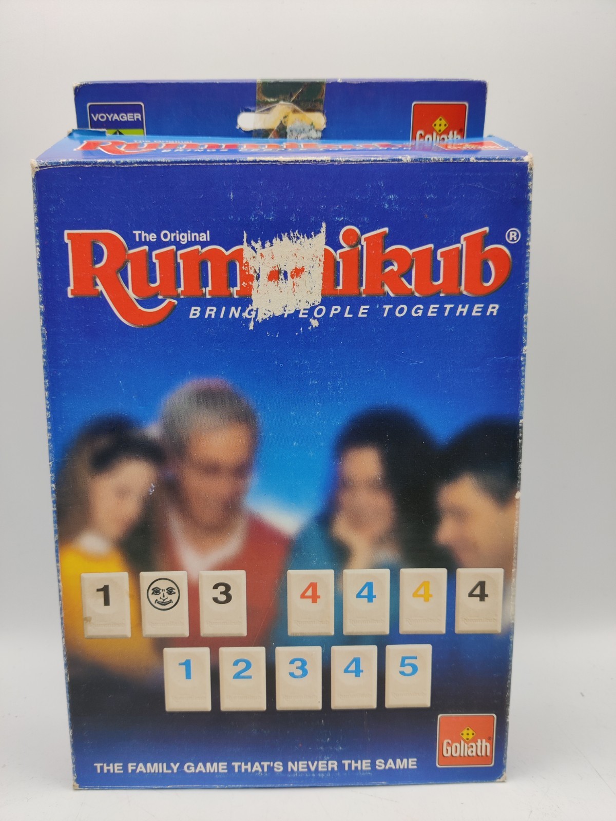 Rummikub PLAY ON WORDS Travel Set Goliath games Complete Vintage Game S8182