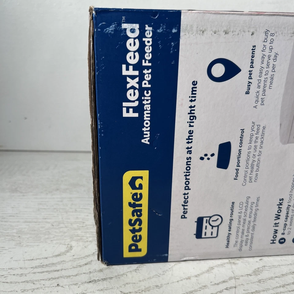 PetSafe Flex Feed Automatic Pet Feeder 8 Cup Capacity BRAND NEW SEALED - Image 3 of 4