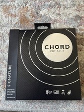 Chord Company Signature Analogue XLR Audio Cable 1m Black