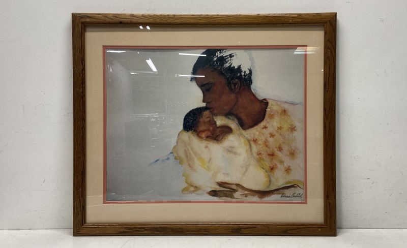Deborah Reddick Art Painting "Mother, Child"